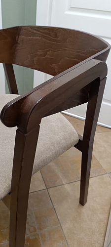 Кресло Dalia soft grey / натуральное фото покупателя 1